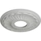 Ekena Millwork Blackthorn Ceiling Medallion (Fits Canopies up to 4 7/8"), 11 3/4"OD x 3 5/8"ID x 1"P, Frost CM11BLFRF - alternate 4